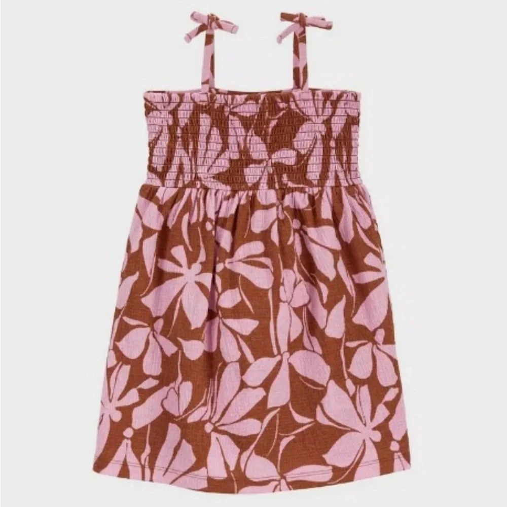 Carter’s Baby Girl Smocked Floral Sundress & Bloomer Set - Size 12 Months